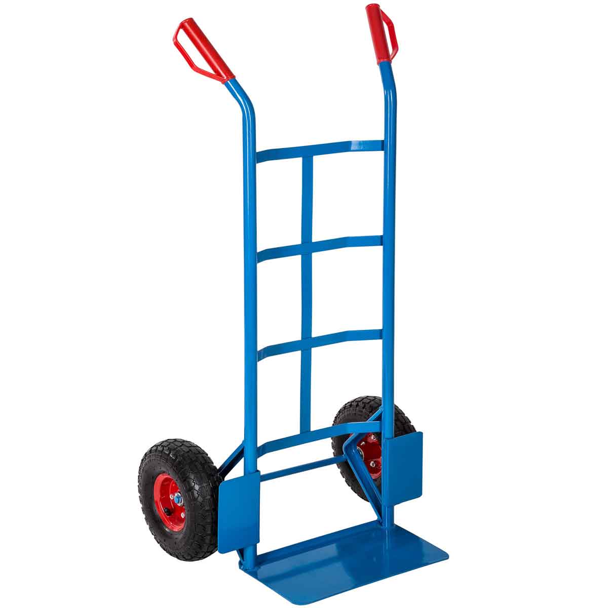 Tectake Sack Barrow Up To 200kg Blue | Garden Wheelbarrows ...